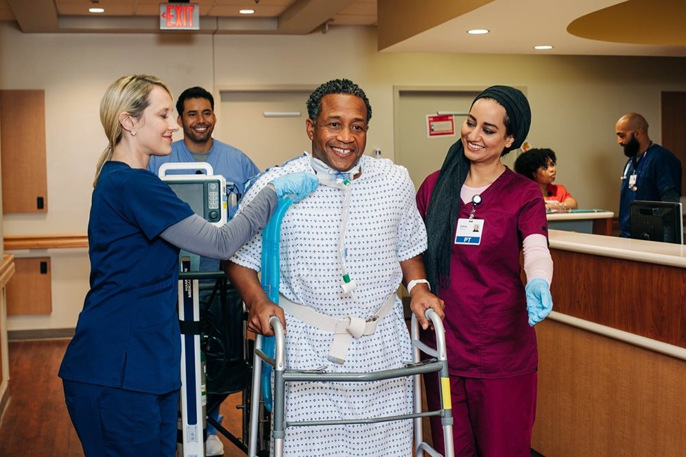 PT hallway gown vent